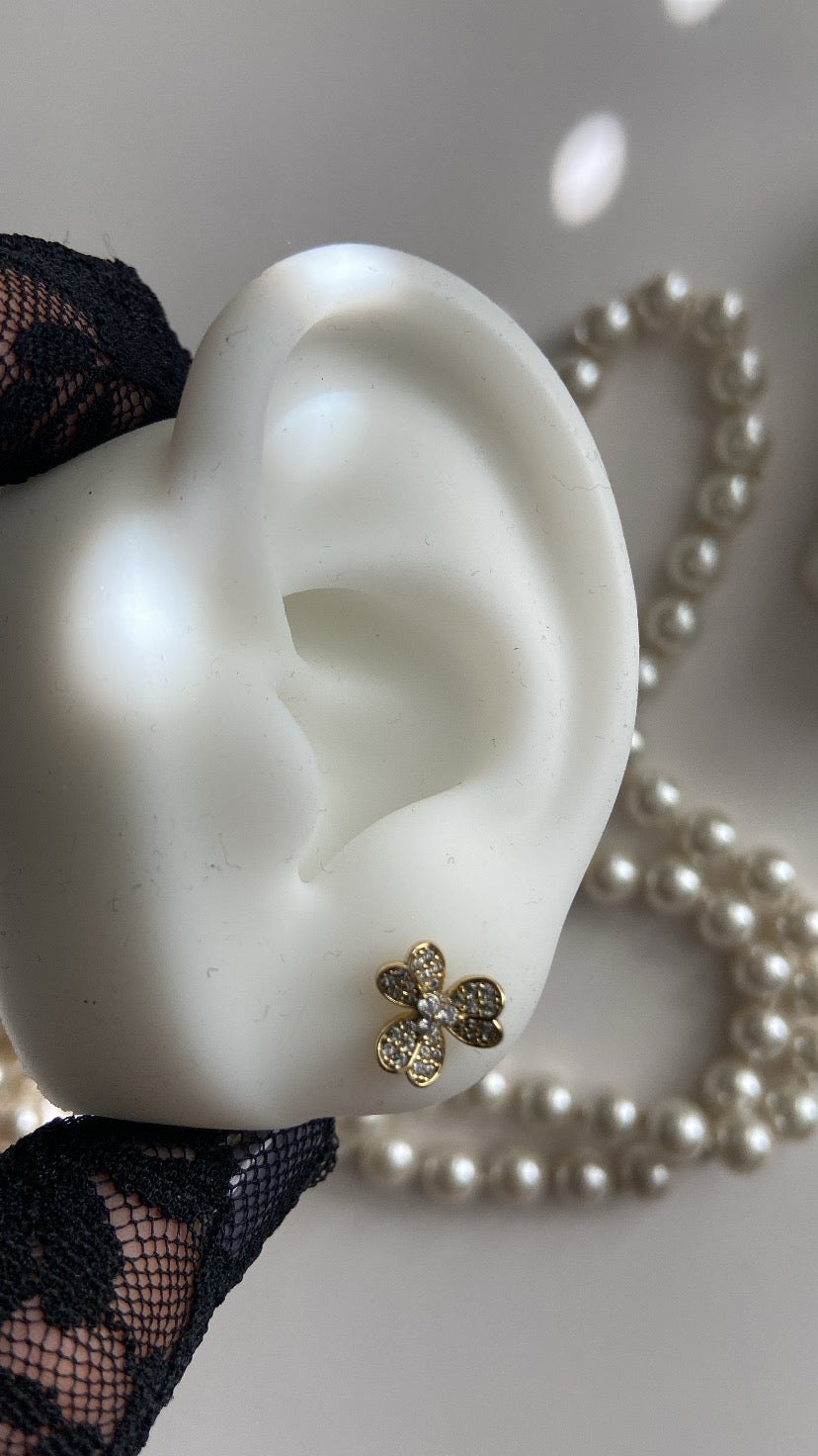 SMALL TREBOL EARRINGS