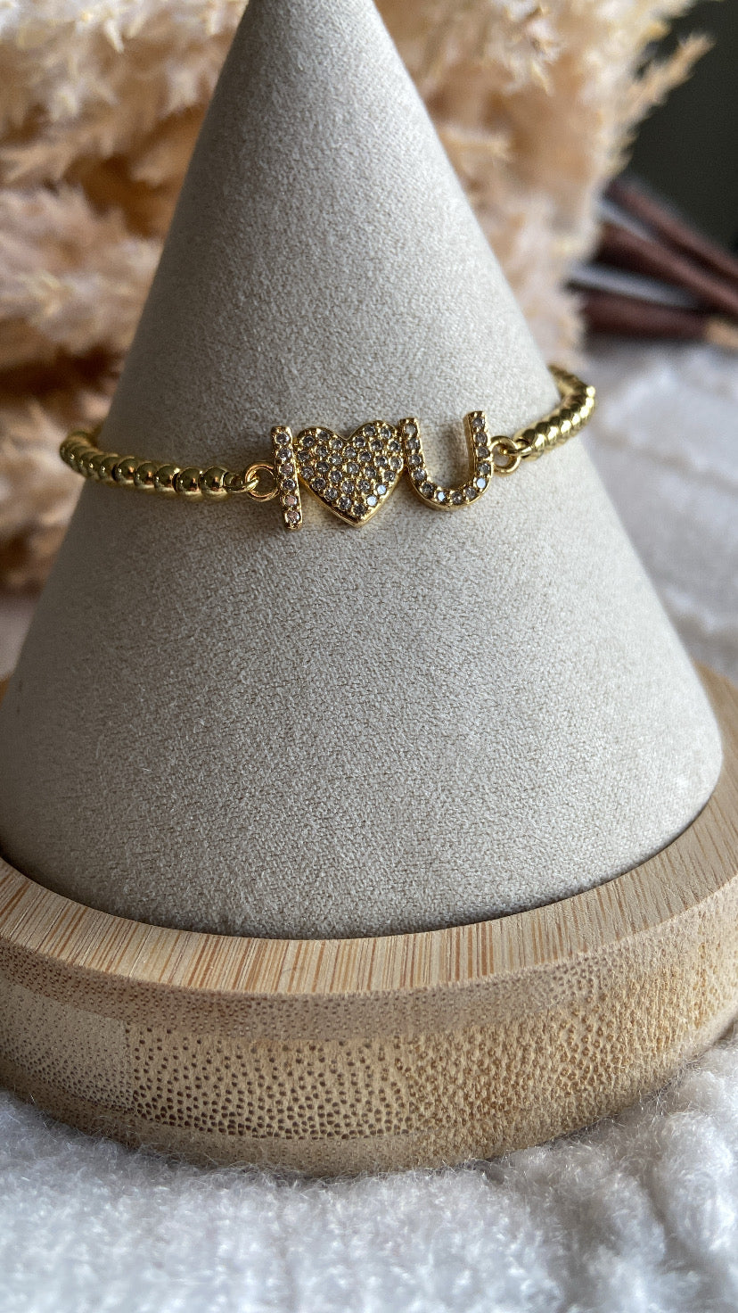 I LOVE YOU BRACELET