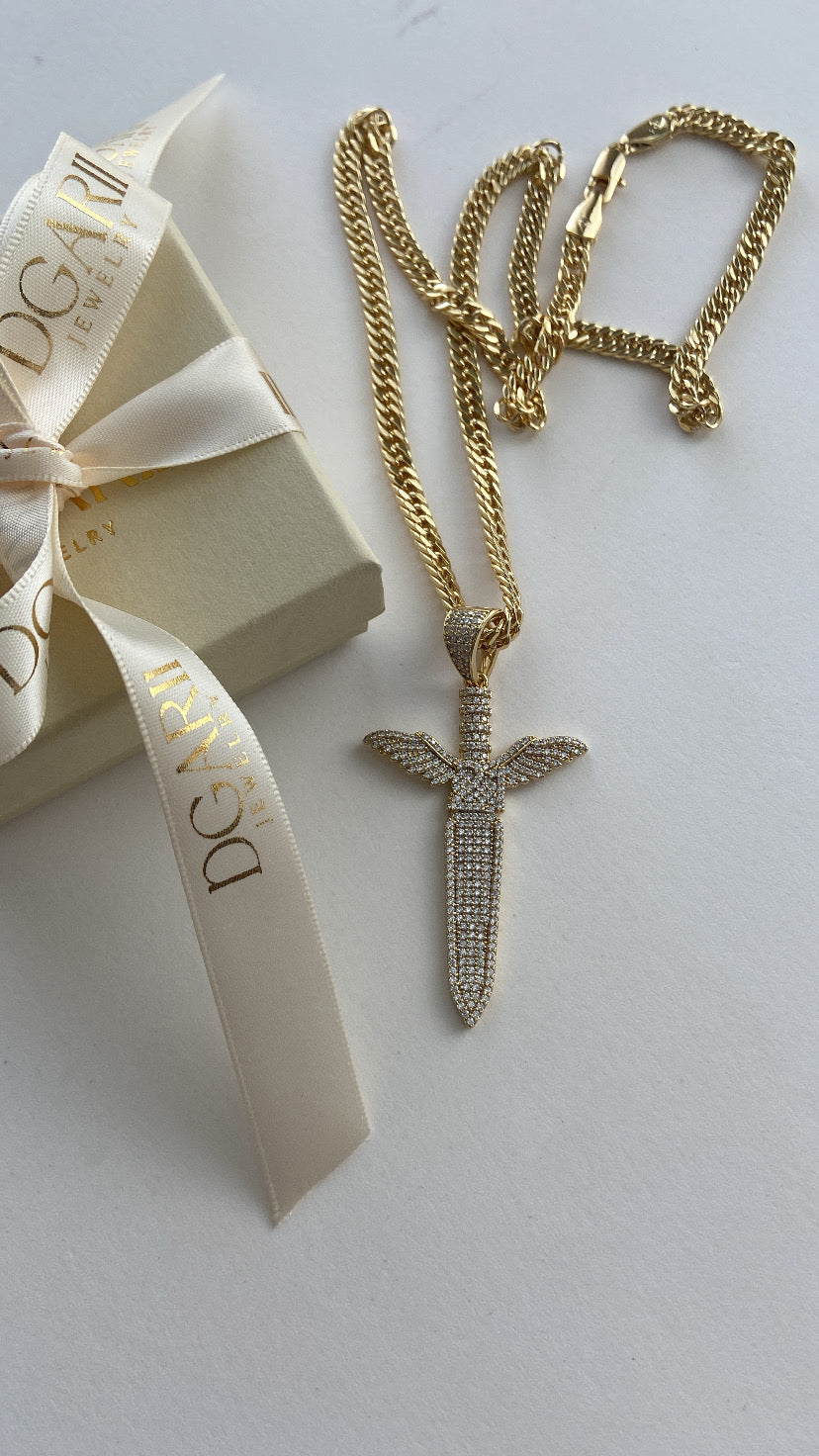 SWORD WITH WINGS CHAIN