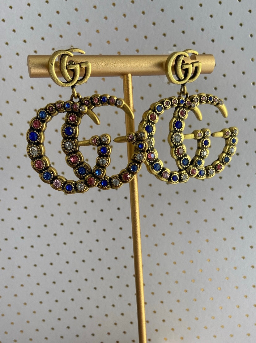 BIG LETTERS EARRINGS