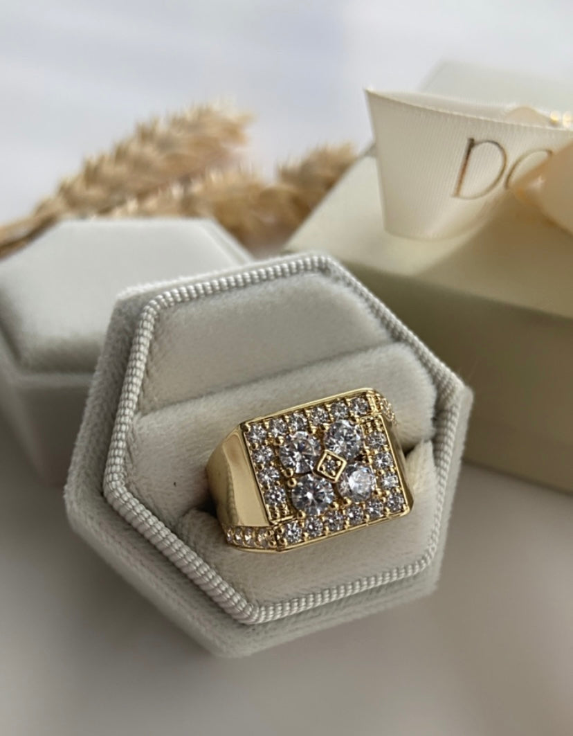 SQUARE ROUGH RING