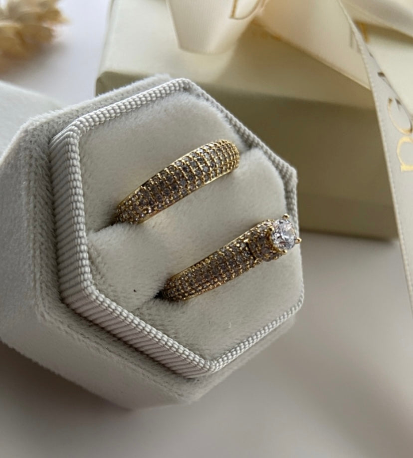 DOUBLE ENGAGEMENT RING