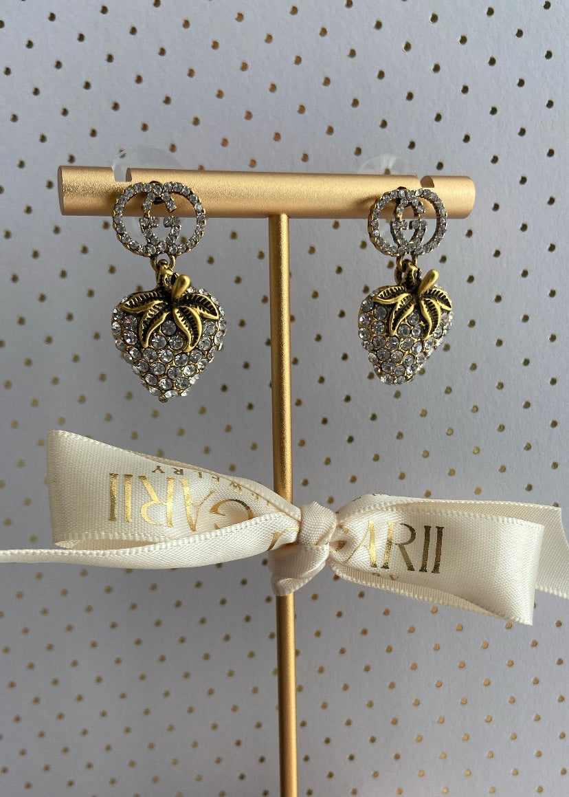 STRAWBERRY EARRINGS
