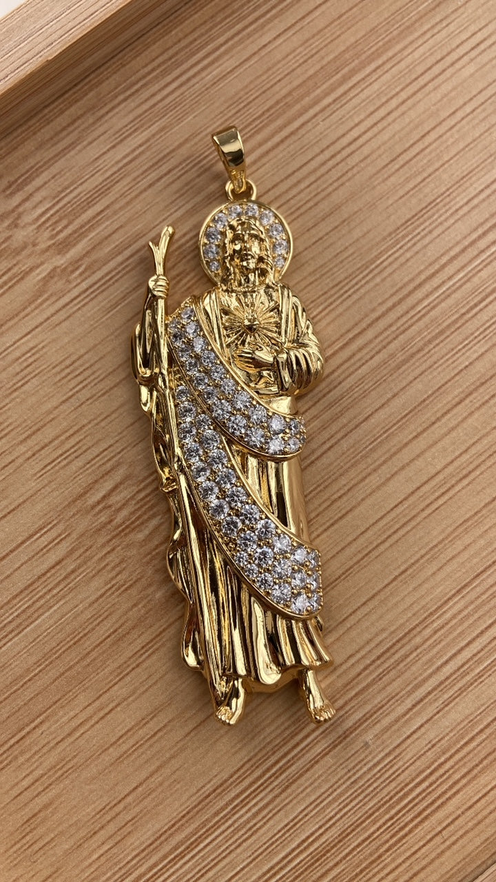 CHAIN WITH SAN JUDAS TADEO CHARM