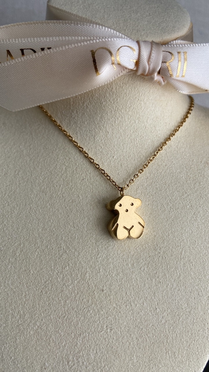 TUS SMALL BEAR SET GOLD