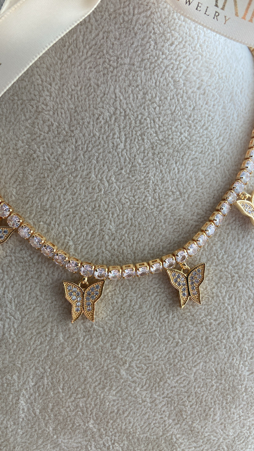 BUTTERFLY TENNIS CHOKER