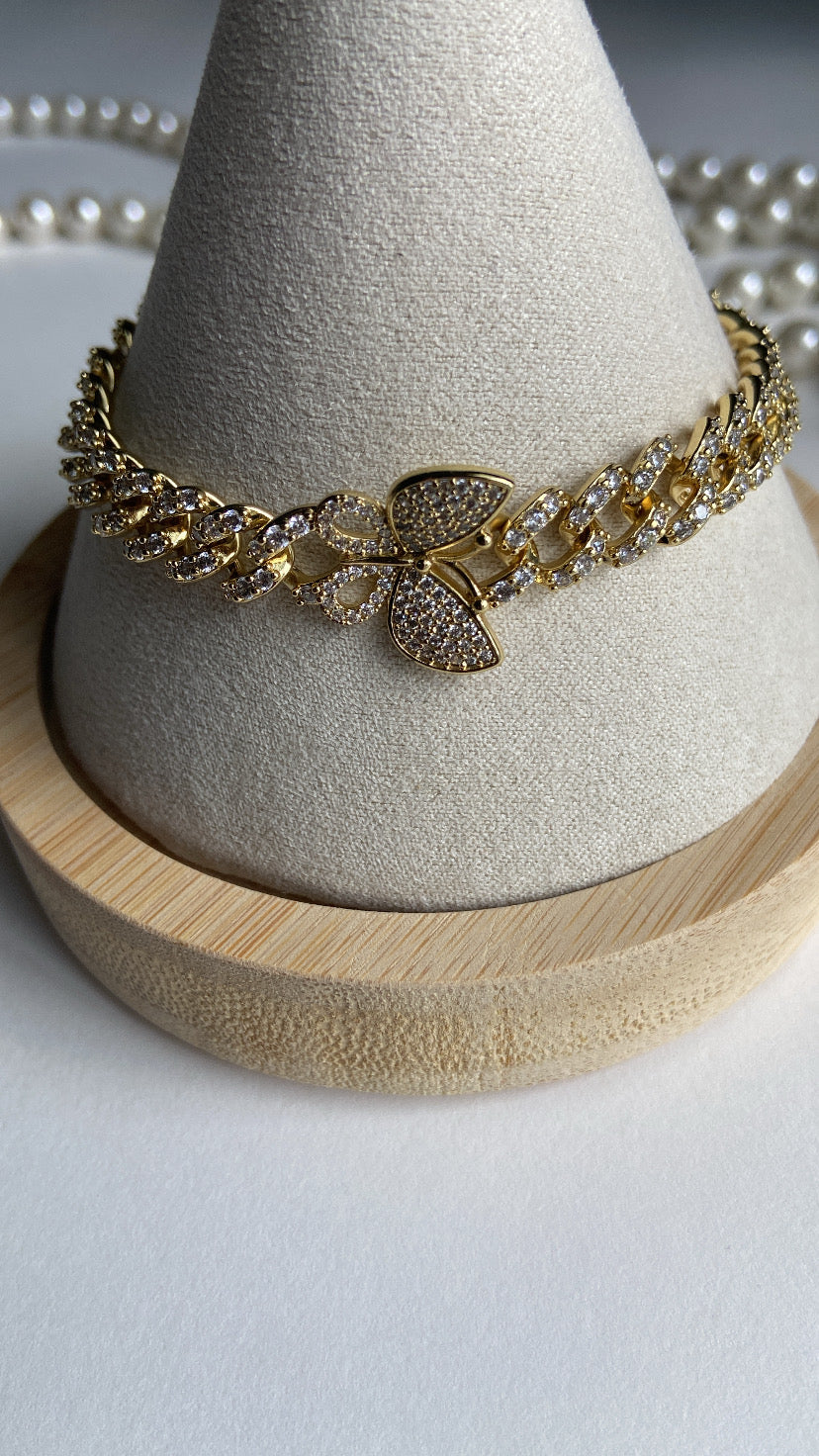 BUTTERFLY ZIRCONS SET