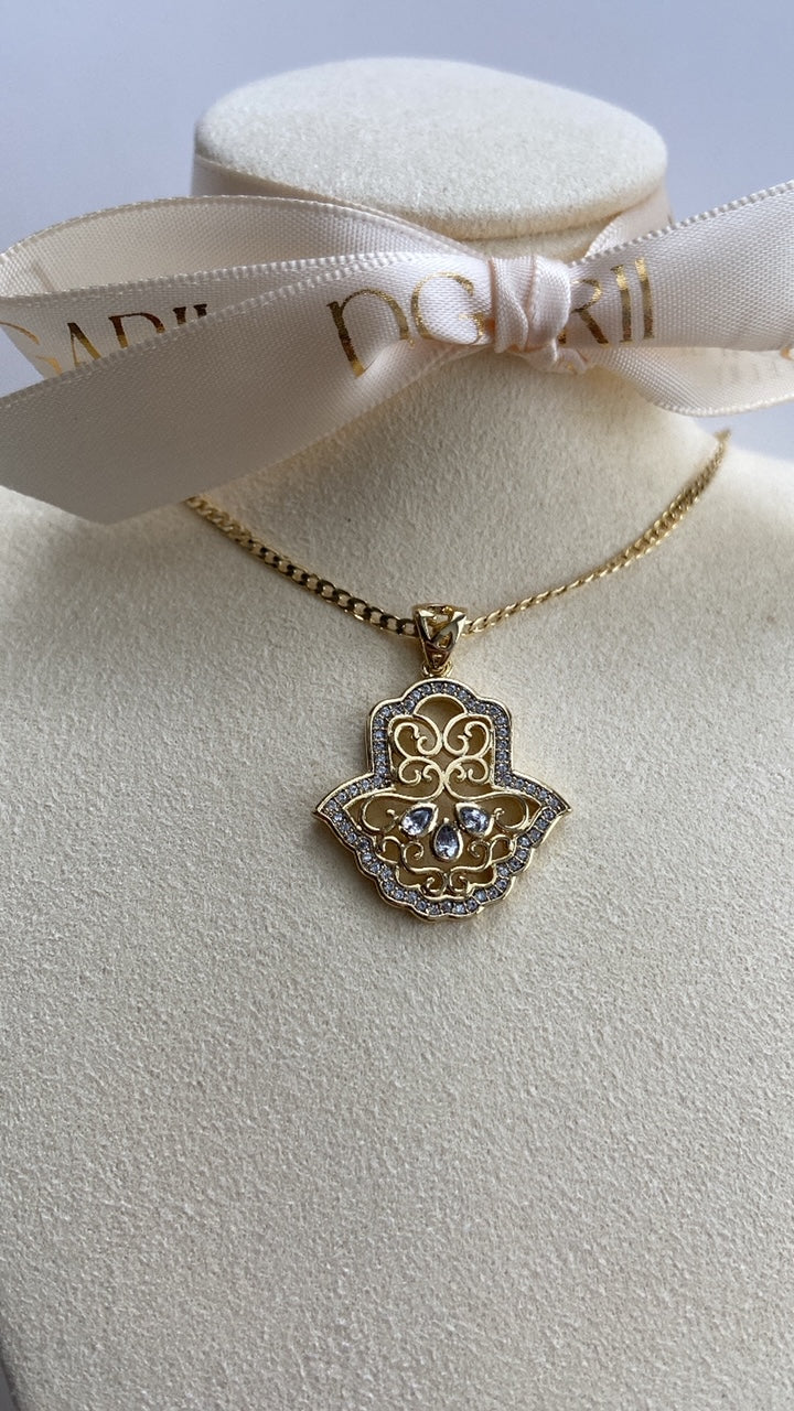 HAND OF HAMSA CHAIN