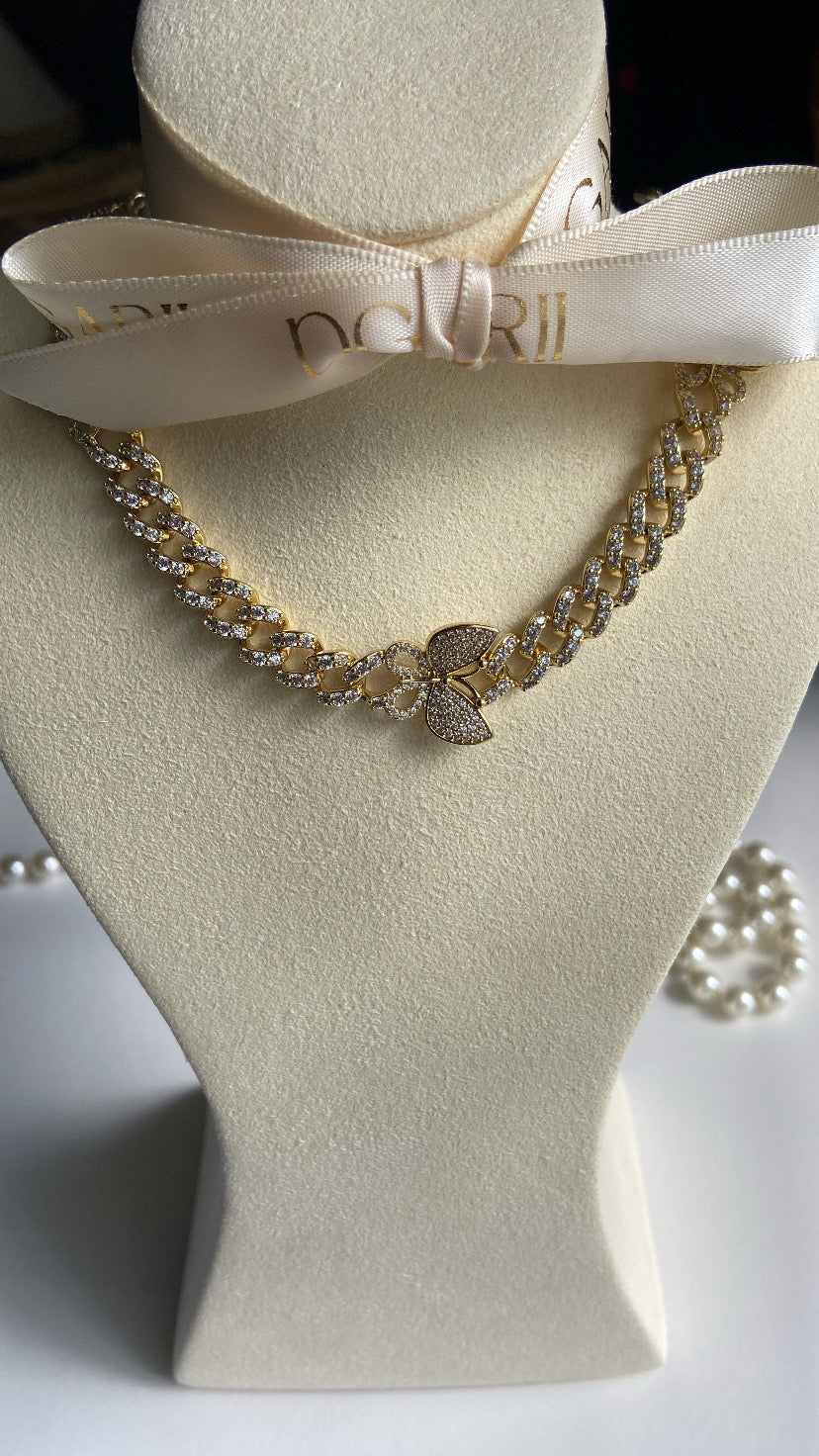 BUTTERFLY ZIRCONS SET