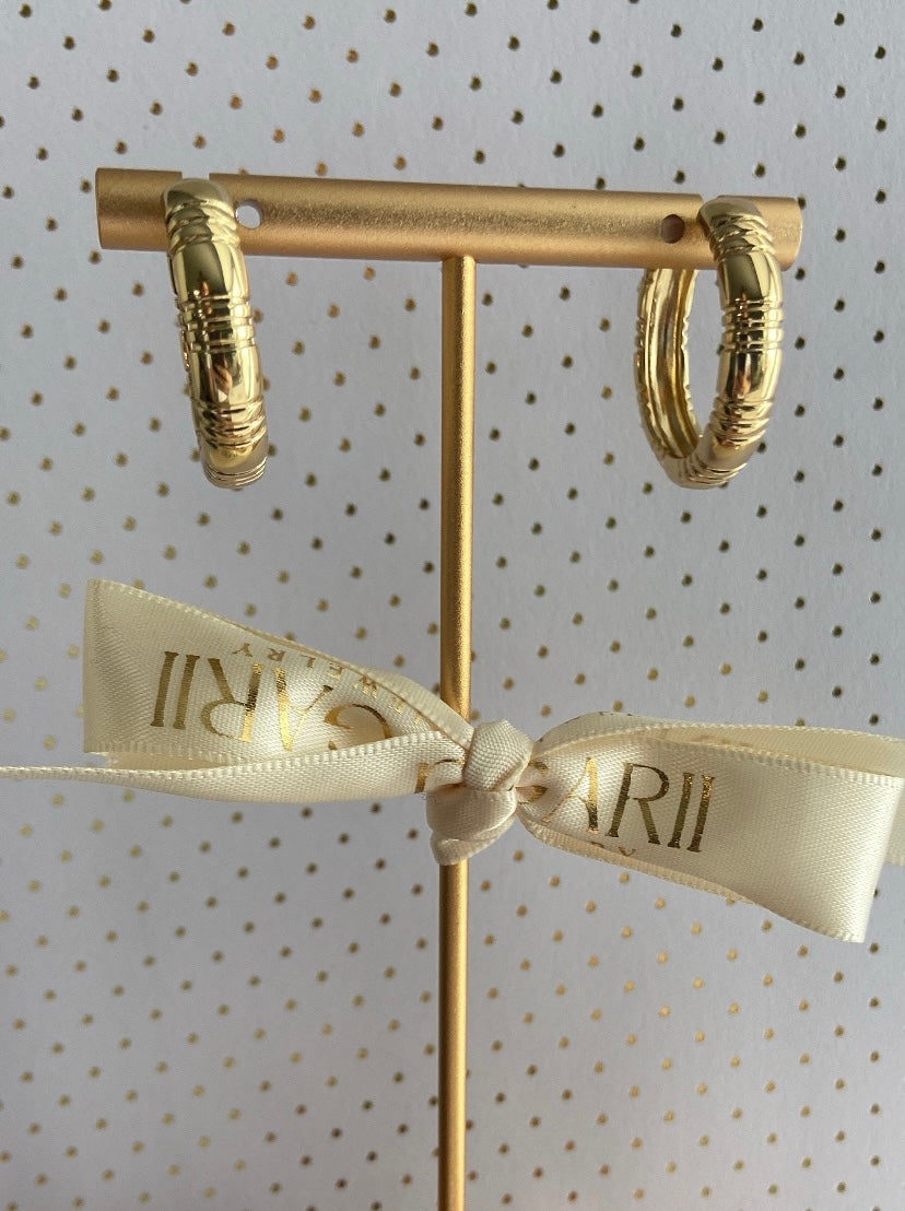 MEDIUM STRIPES HOOPS