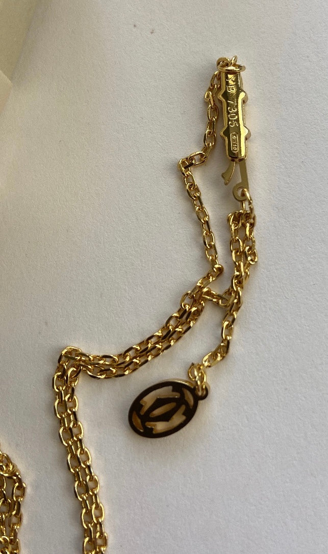INSPIRED ALL STONE NECKLACE GOLD