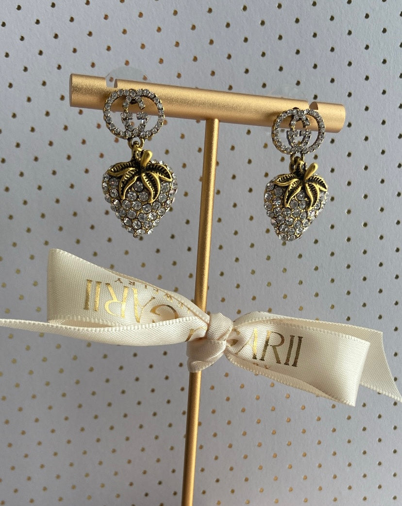 STRAWBERRY EARRINGS
