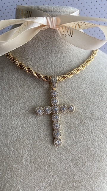 LONG CROSS CHAIN