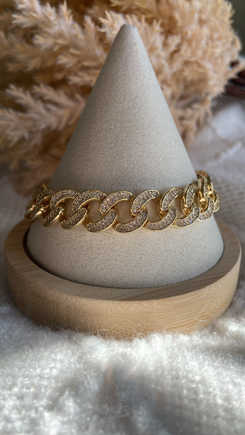 STONE LINK BRACELET