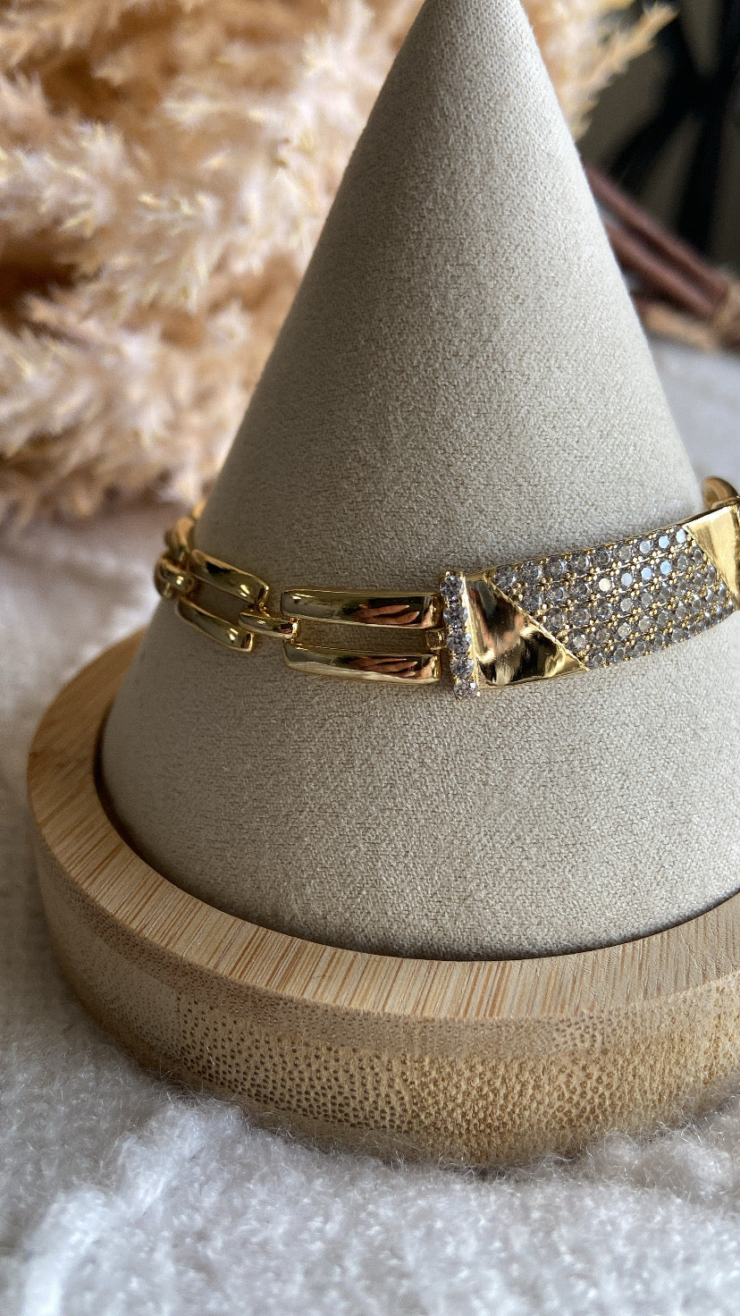 PLATE HANDLE WITH GLITTER