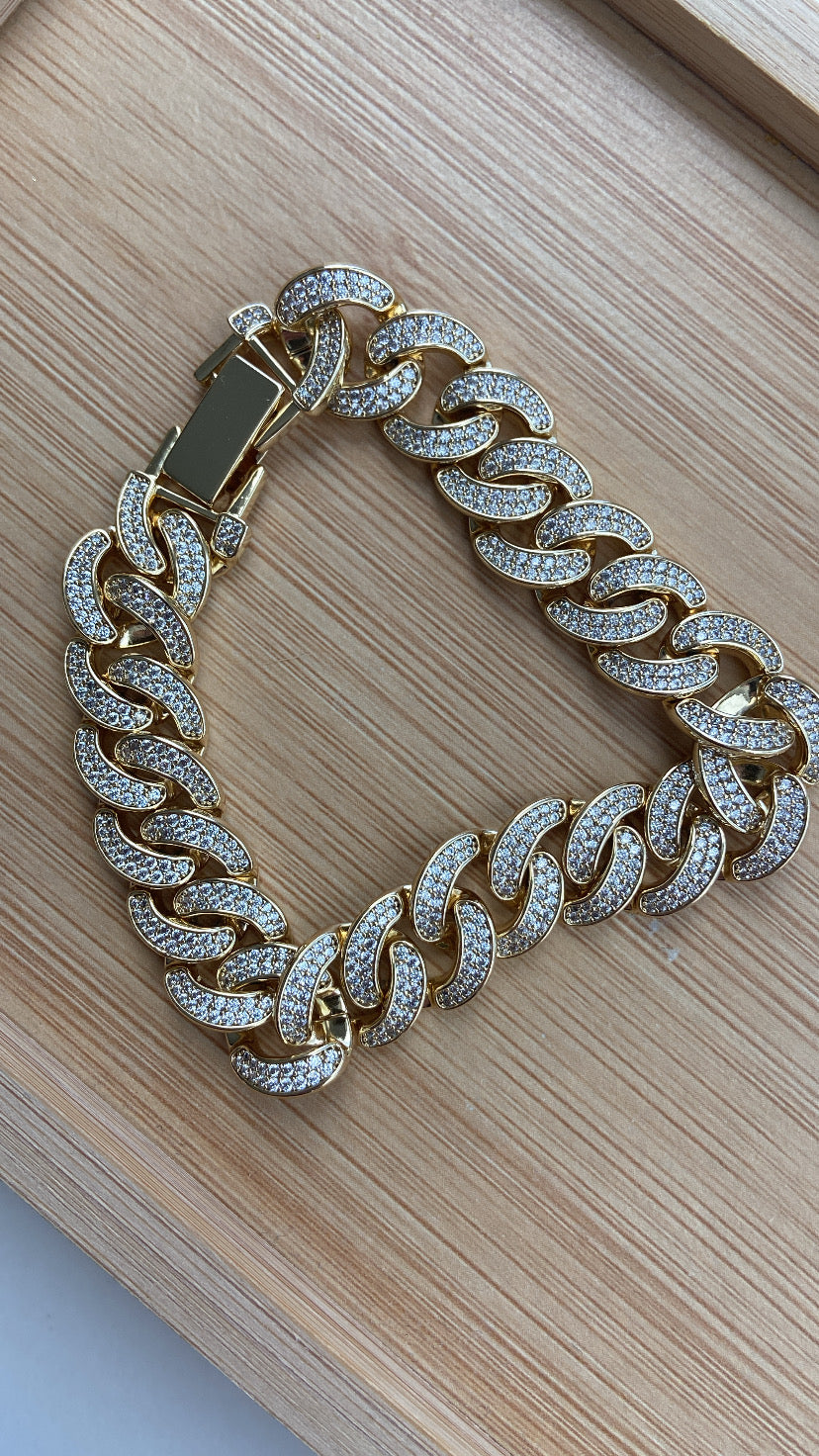 STONE LINK BRACELET