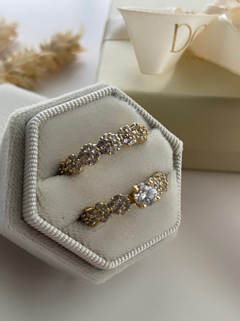 FLOWER MARRIAGE RING