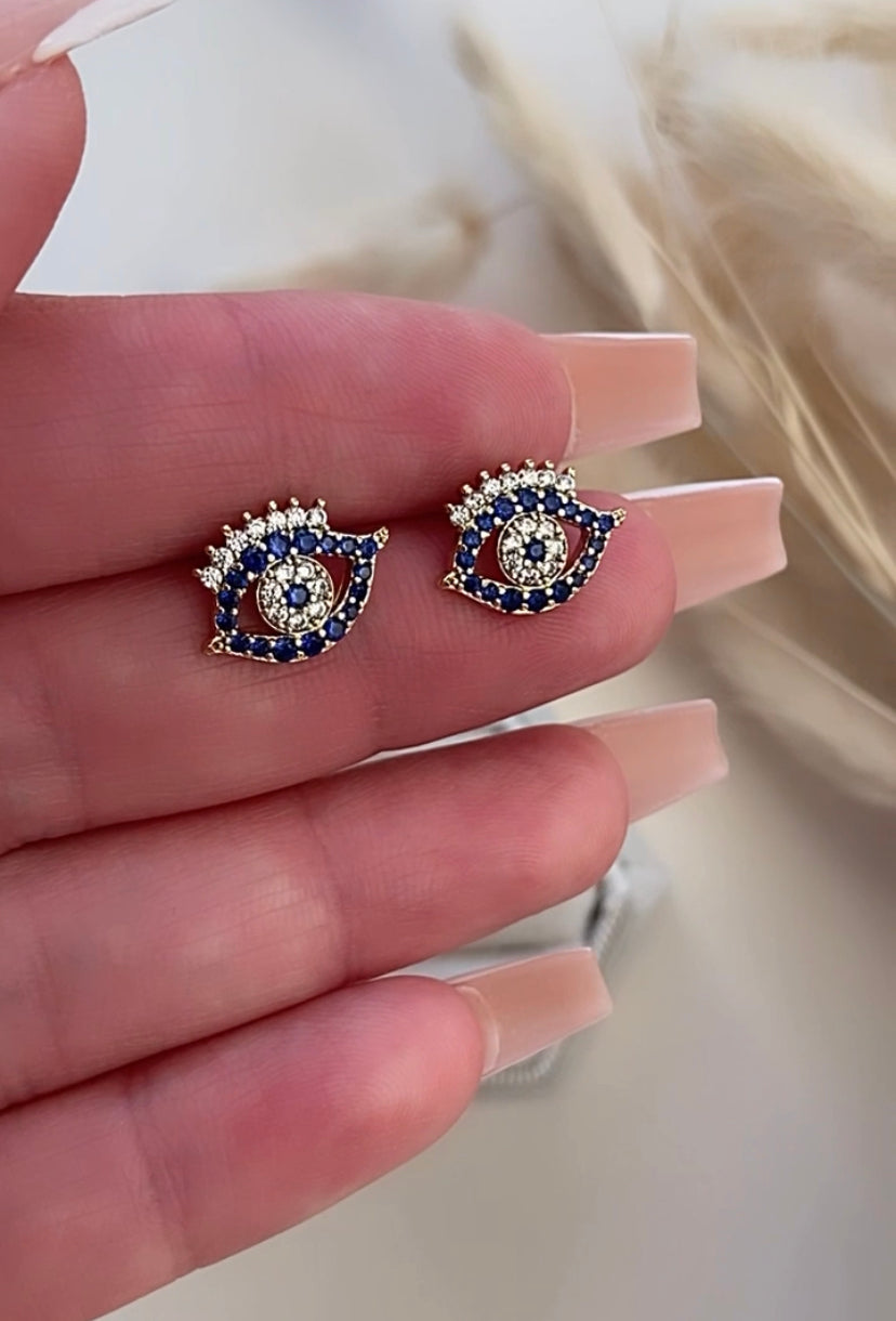 TURKISH EYE EARRINGS