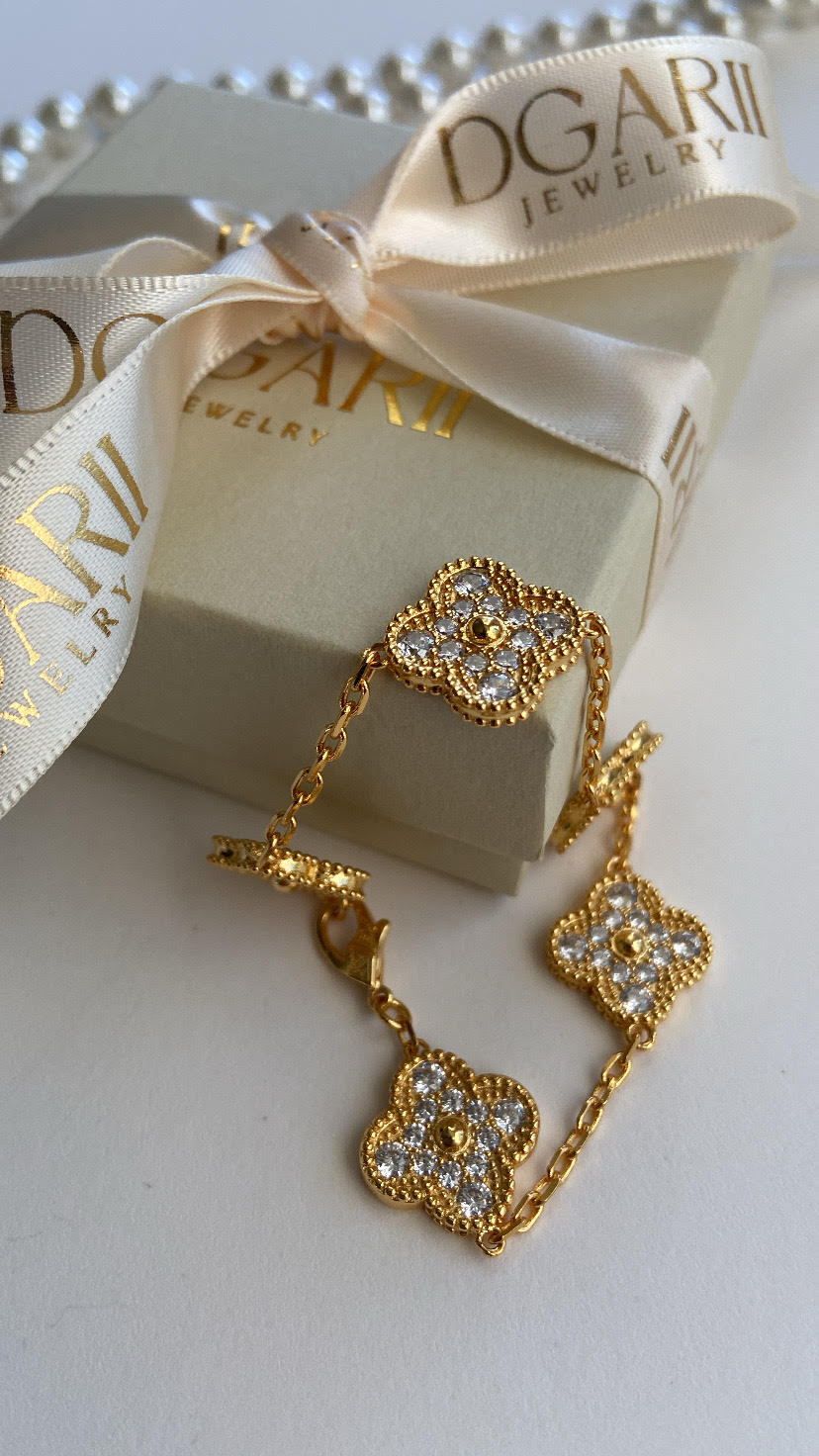 VC CLOVER VICTORIA BRACELET GOLD