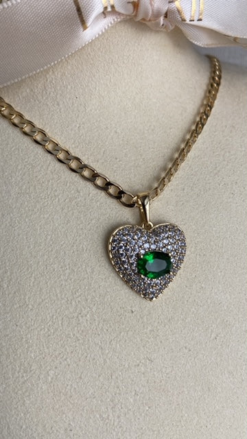 GREEN HEART CHAIN
