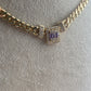 PURPLE CUBAN CHOKER