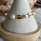PEARLS AND GG BRACELET