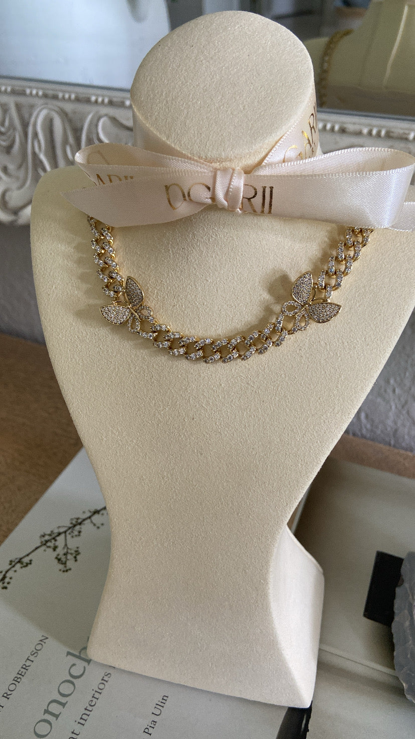 BUTTERFLY ZIRCONS SET