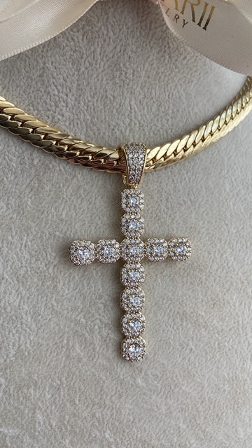 LONG CROSS CHAIN
