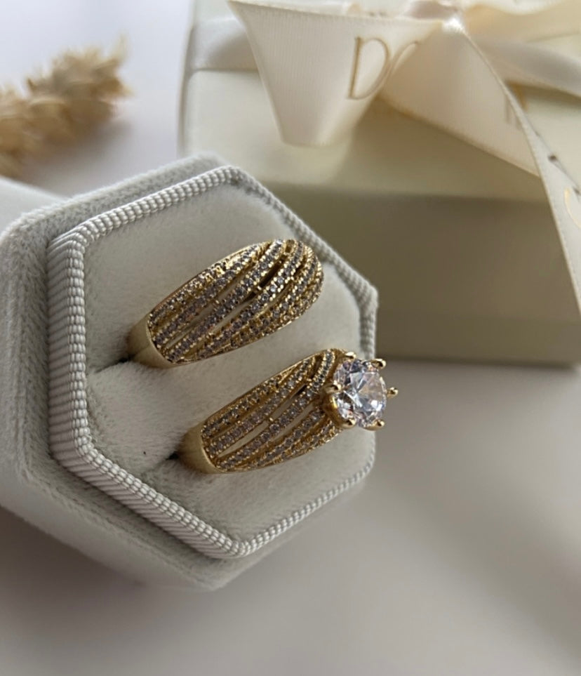 CHUNKY WEDDING RING