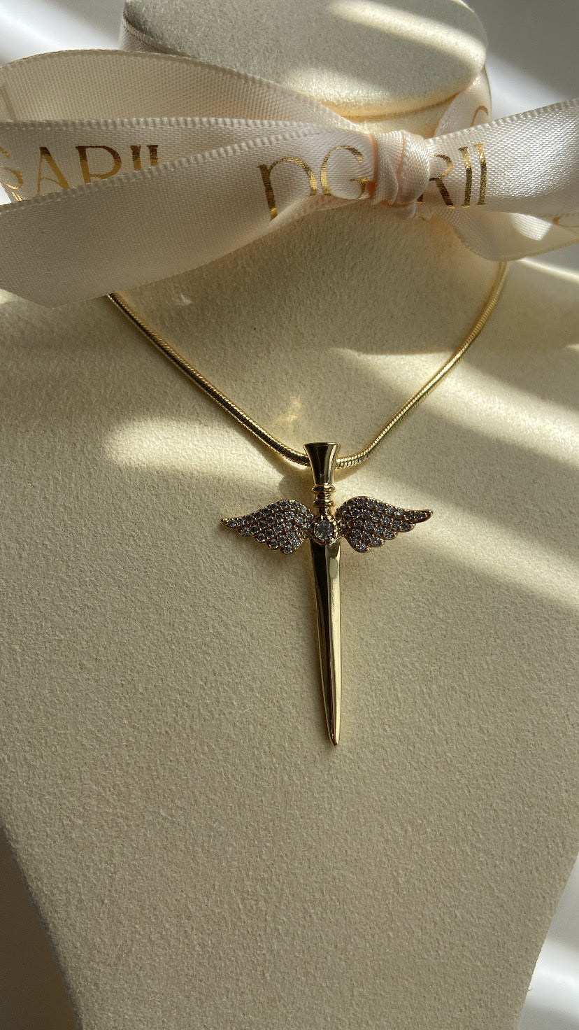 SWORD CROSS CHAIN