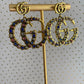 BIG LETTERS EARRINGS