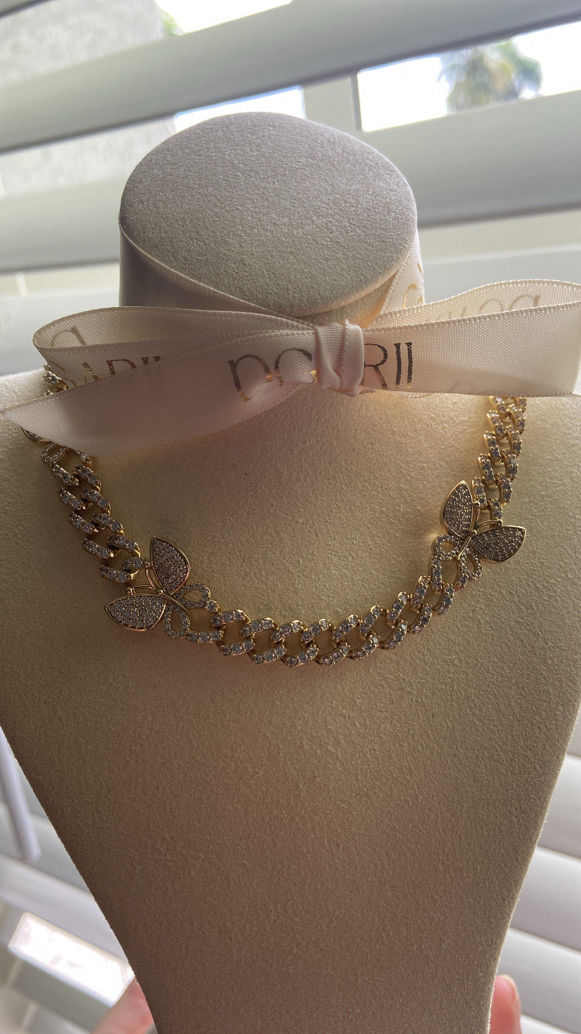 BUTTERFLY ZIRCONS SET