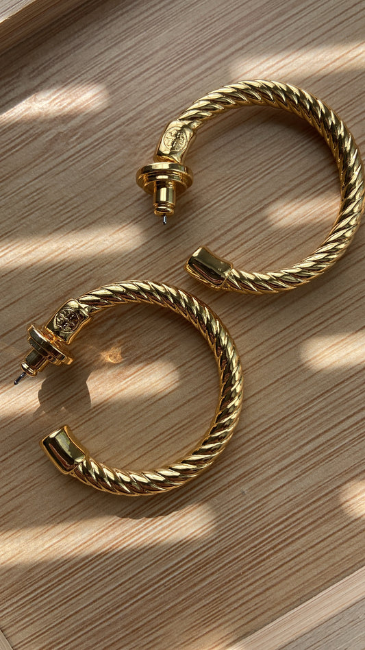 INSPIRED TWISTED EARRINGS