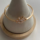 ALL STONES FLOWER BANGLE