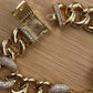 THICK BRACELET WITH STONE BOX