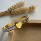 CUTE HEART BANGLE