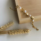 PEARLS AND GG BRACELET