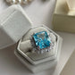 MEGA AQUAMARINE RING