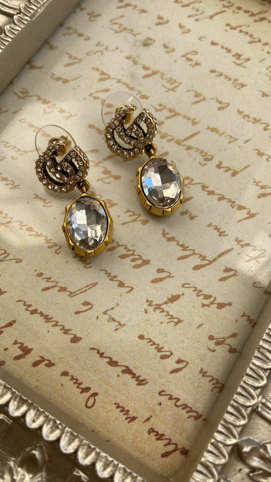 STONE EARRING