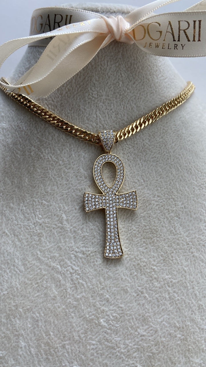 ANKH EGYPTIAN CROSS CHAIN