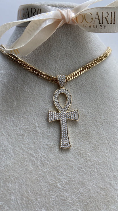 ANKH EGYPTIAN CROSS CHAIN