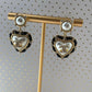 VINTAGE HEART EARRINGS