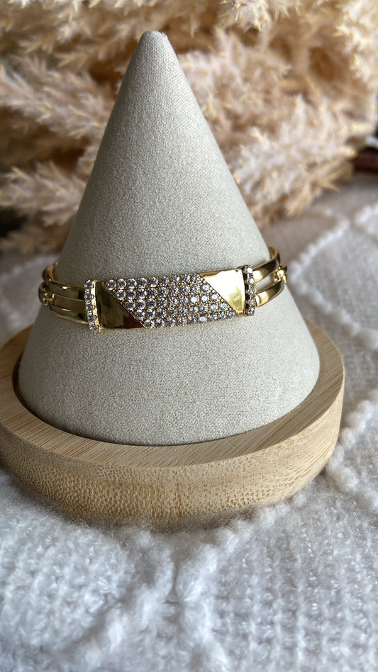 PLATE HANDLE WITH GLITTER