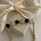 BLACK SNAKE BRACELET