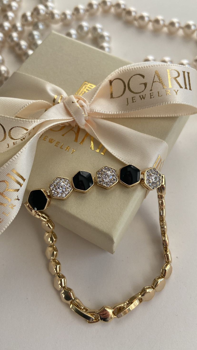 BLACK SNAKE BRACELET