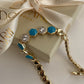 BLUE SNAKE BRACELET