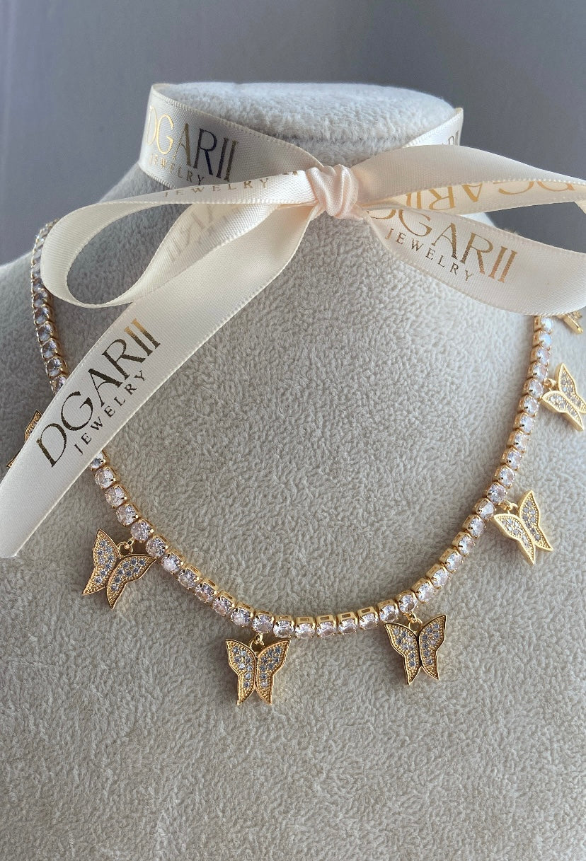 BUTTERFLY TENNIS CHOKER