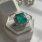 MEGA AQUAMARINE RING