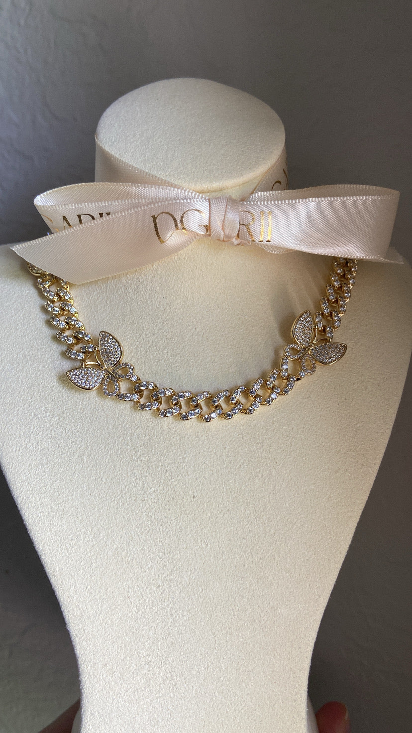 BUTTERFLY ZIRCONS SET